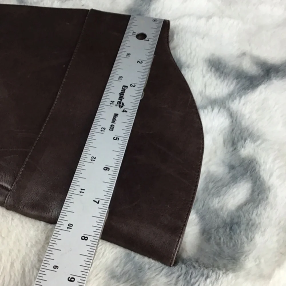 Vince Camuto Brown Leather Knee-High Boots Size 7.5‎